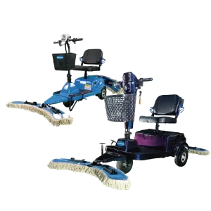 Dust-pushing carts